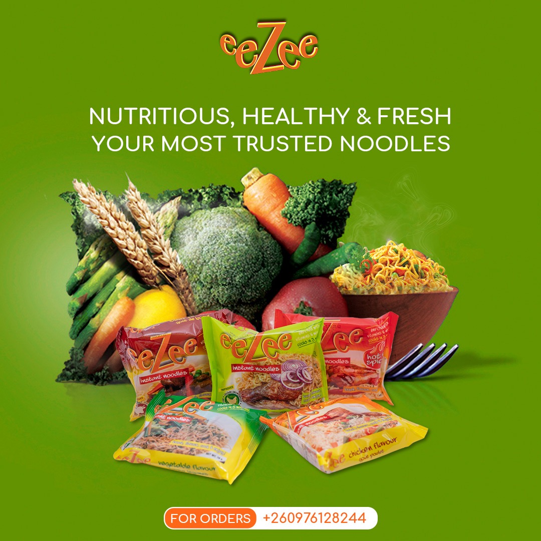 javafoods's tweet image. Perfectly blended with the nutritious goodness, your trusted choice for a quick and tasty meal. Try all our flavours today!
#eeZeeNoodles #TasteTheDifference #NiZee #MadeForZambia