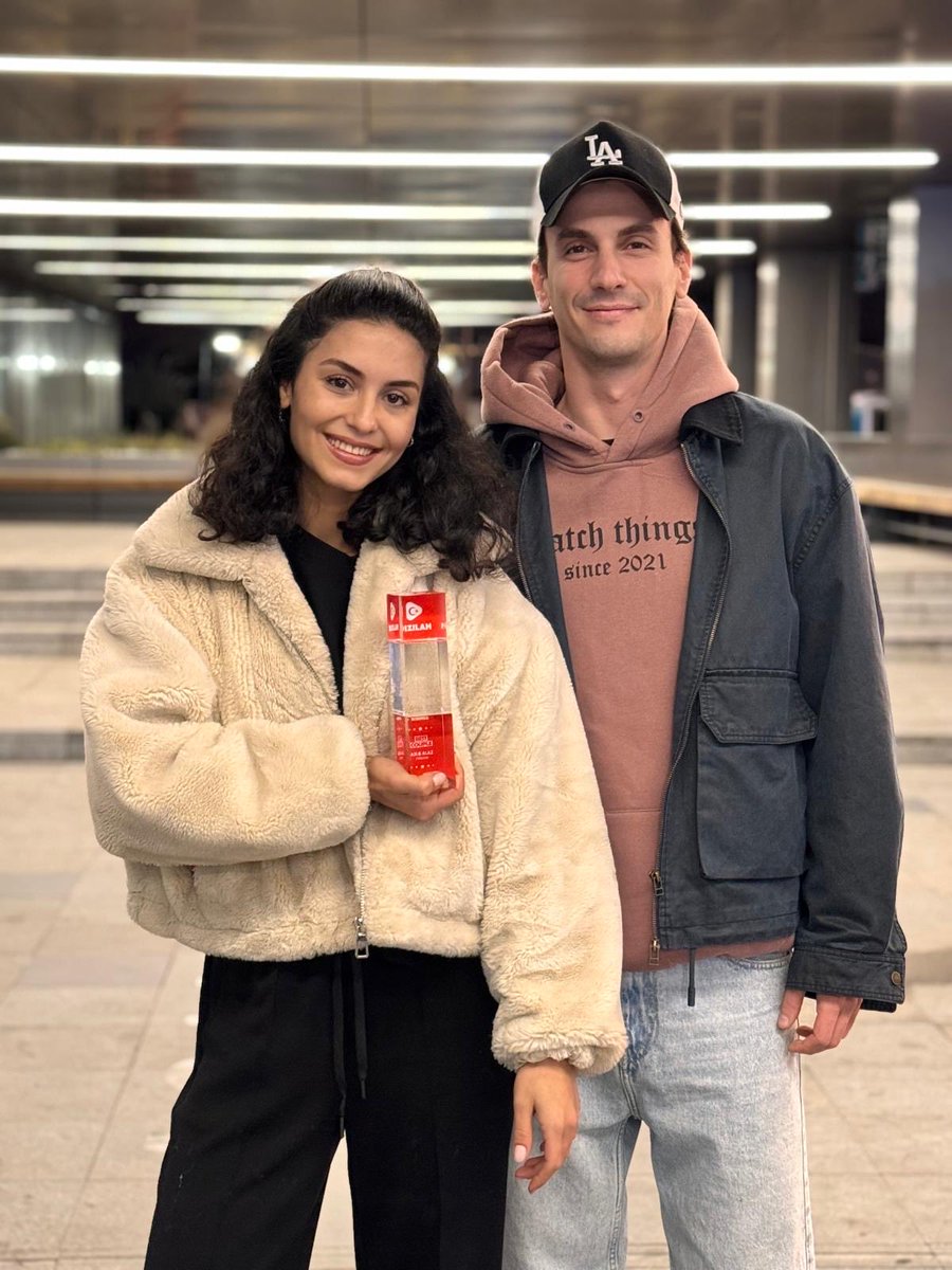 The moment you’ve all been waiting for: 2024’s Best Actress (Rojbin Erden), Best Actor (Bertan  Asllani), and Best Couple (#AsLaz) —all chosen by YOU! 🏆💖✨