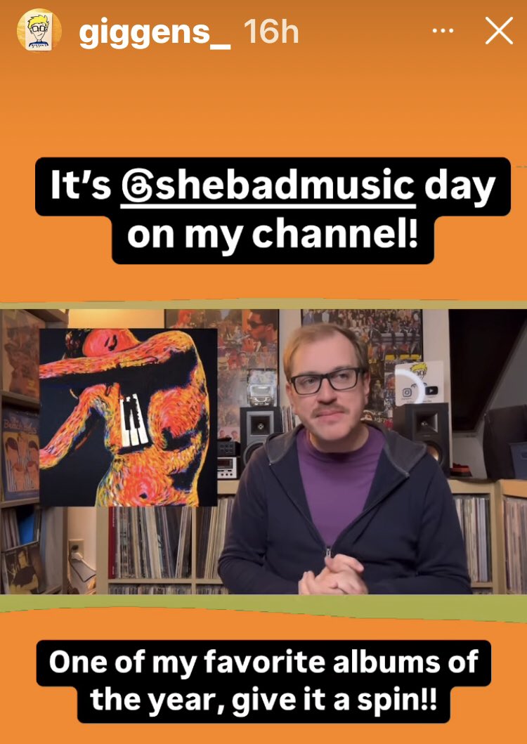 Shebaddy (@shebadfand10784) on Twitter photo #Albumreview  by Giggens states SHEBAD’s “Music is the Answer” is “one of the best of 2024”
Review link➡️ youtu.be/1KRmSqyx3c8?si…
Save album➡️ orcd.co/shebadmusicist…
#musicblog #musicreview 
#giggens #musiccritics #freshtrack #songofday 
#newalbum2024 #albumspotlight #Albumreview  by Giggens states SHEBAD’s “Music is the Answer” is “one of the best of 2024”
Review link➡️ youtu.be/1KRmSqyx3c8?si…
Save album➡️ orcd.co/shebadmusicist…
#musicblog #musicreview 
#giggens #musiccritics #freshtrack #songofday 
#newalbum2024 #albumspotlight
