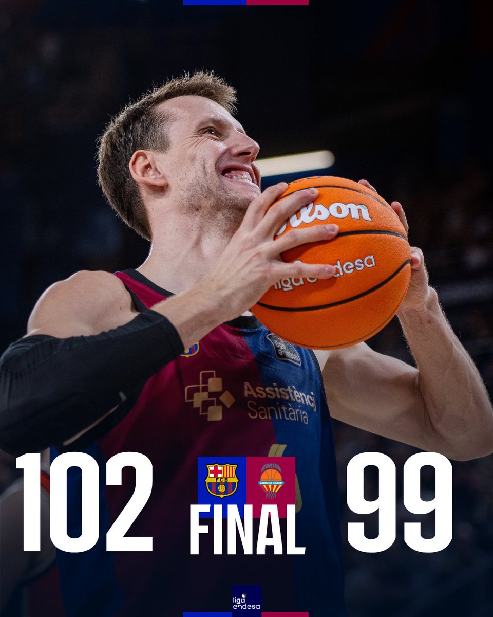 FCBbasket's tweet photo. QUINA VICTÒRIAAAAAAA 😬 https://t.co/tsW7FC68wd