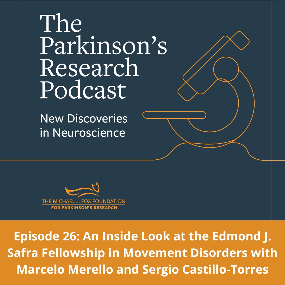 Dr. Marie McNeely (@phdmarie) on Twitter photo The Edmond J. Safra Fellowship in Movement Disorders supports training for movement disorders neurologists who will provide expert care & advance #Parkinsons research. In this episode, I spoke w/ Drs. <a href="/mmerello/">Marcelo Merello</a> & <a href="/sacastillot/">Sergio Castillo Torres</a> about this innovative program.
michaeljfox.org/podcast/episod… The Edmond J. Safra Fellowship in Movement Disorders supports training for movement disorders neurologists who will provide expert care & advance #Parkinsons research. In this episode, I spoke w/ Drs. <a href="/mmerello/">Marcelo Merello</a> & <a href="/sacastillot/">Sergio Castillo Torres</a> about this innovative program.
michaeljfox.org/podcast/episod…