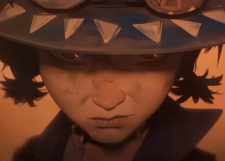 Jinx in Act 3 has the same teeth Isha's hat had in Act 2 and it's killing me inside😭