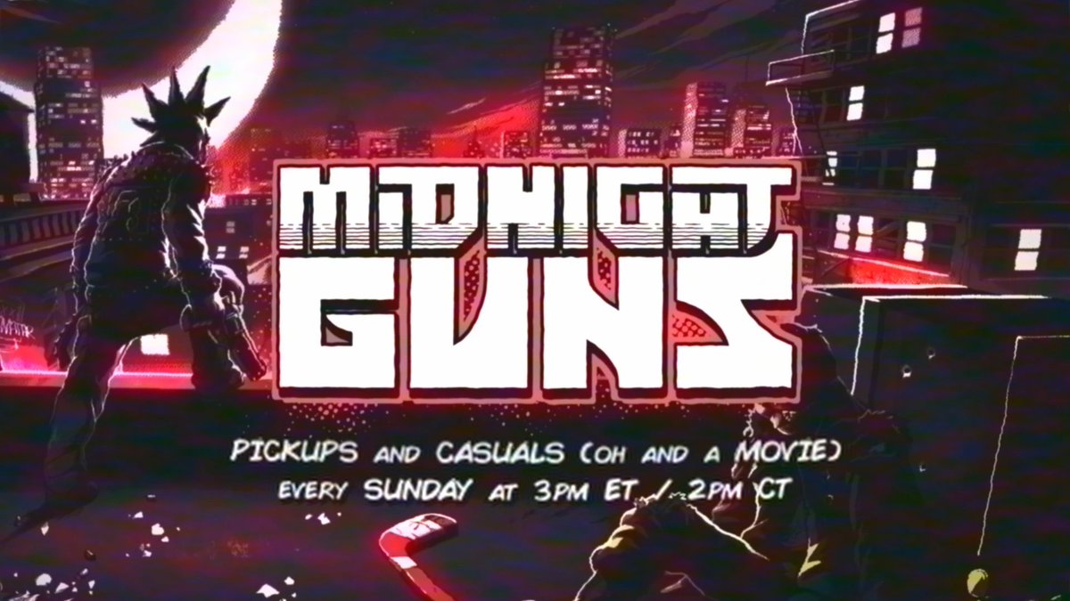 Blastie! Day is starting shortly on twitch.tv/tastyspleentv - come check out casual Midnight Guns play, and throw some rats!

#midnightguns #indiedev #tacticalfps