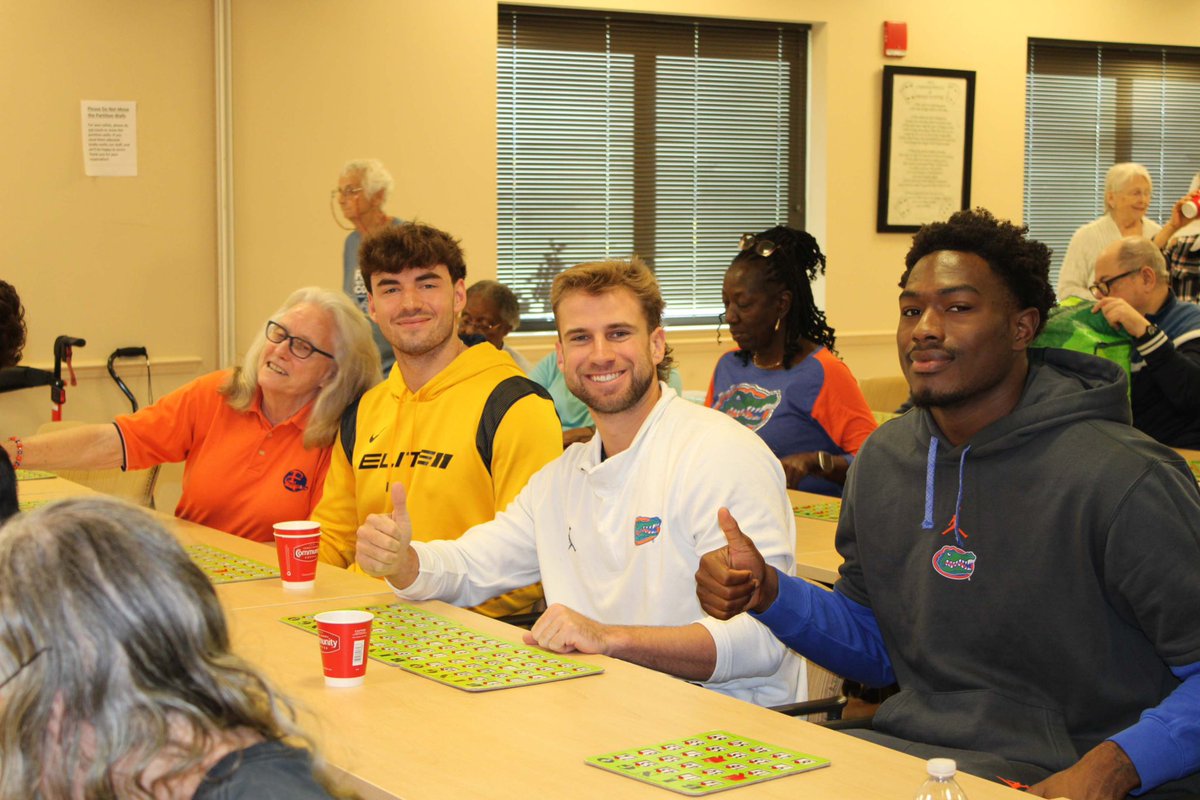 Graham Mertz (@grahammertz5) on Twitter photo We had an absolute blast playing Bingo at the Senior Center on Friday! Help us keep these events happening by supporting ElderCare! Donate: donate.giving.ufhealth.org/give/244682/#!… @FL_Victorious #FVFoundation #ElderCareAlachua <a href="/ElderCare_NCFL/">ElderCare of Alachua County</a> 🐊 We had an absolute blast playing Bingo at the Senior Center on Friday! Help us keep these events happening by supporting ElderCare! Donate: donate.giving.ufhealth.org/give/244682/#!… @FL_Victorious #FVFoundation #ElderCareAlachua <a href="/ElderCare_NCFL/">ElderCare of Alachua County</a> 🐊
