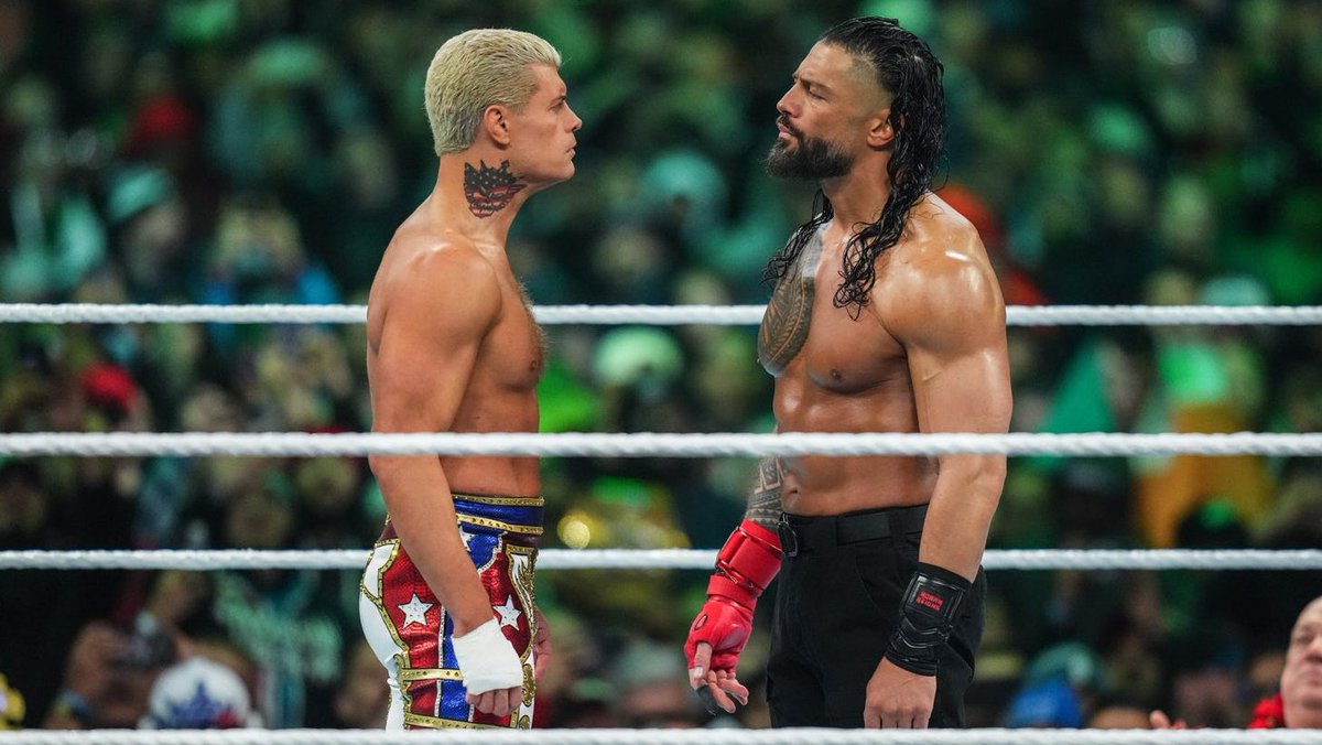 WrestleSeek's tweet image. Top 5 WWE PLE Matches Of 2024 (So Far)
🚨 A THREAD 🚨