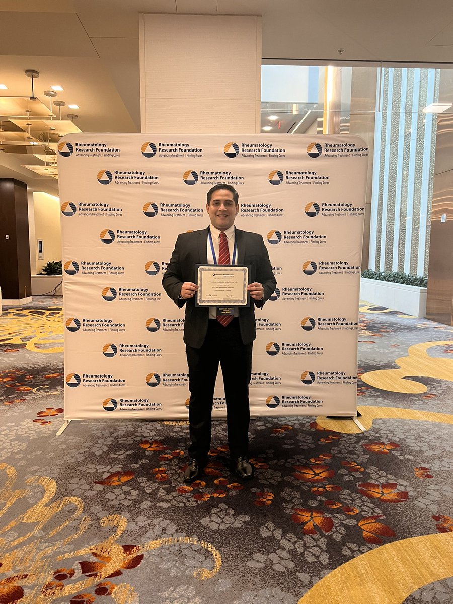 Faar_1809's tweet photo. Excited about this amazing journey. First ACR congress was simply perfect. 
Thanks for having me here! @ACRheum #ACR24 @RheumResearch https://t.co/fAQgMzeRAG