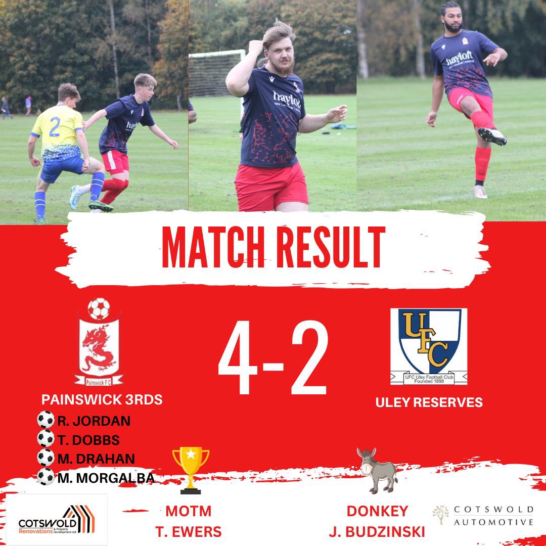 PainswickFC's tweet photo. Better late than never!

The results https://t.co/jZFMiZJeGx