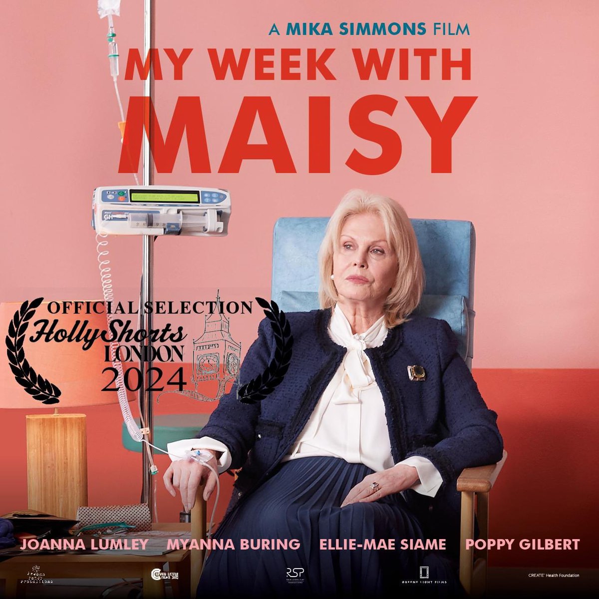 Mighty thrilled 2 be screening with <a href="/HollyShorts/">HollyShorts (HSFF)</a> again! This time on home turf in #London, at their inaugural event! 6-8th December. 'My Week with Maisy' will be screening at midday on 8th in their Comedy &amp; Dark Comedy programme, <a href="/CurzonCinemas/">Curzon</a> Soho

 hollyshortslondon.eventive.org/schedule