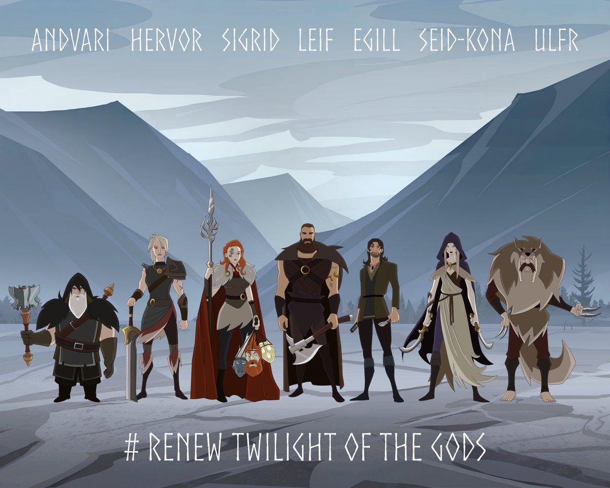 Cris_Arriagada's tweet photo. @netflix @ZackSnyder @jayoliva1 @erictcarrasco @NetflixTudum @NetflixGeeked Everybody Knows that #TwilightOfTheGods deserves a Season 2 on @Netflix! #RenewTwilightOfTheGods #RestoreTheSnyderVerse
Created by @ZackSnyder @jayoliva1 & @erictcarrasco! #WonderWoman1854 #FanArt @NetflixTudum @NetflixGeeked #Sigrid #Leif #Hervor #Egill #SeidKona #Ulfr #Andvari https://t.co/xvc1yzCO32