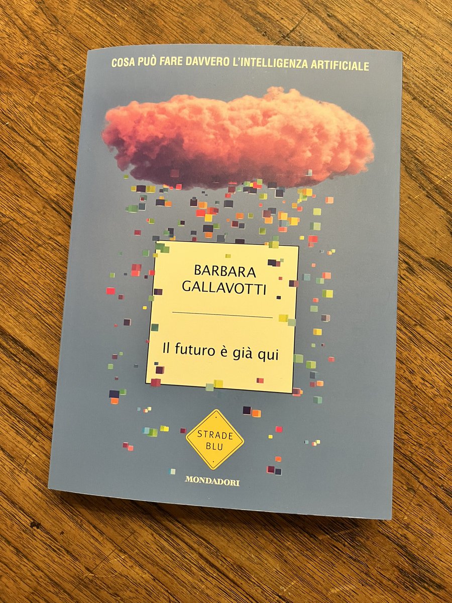 Grazie <a href="/bgallavotti/">Barbara Gallavotti</a> per aver citato il lavoro su #TinyML dell’<a href="/ictpnews/">ICTP</a> nel nuovo libro su Intelligenza Artificiale. The Future is Tiny and Bright!