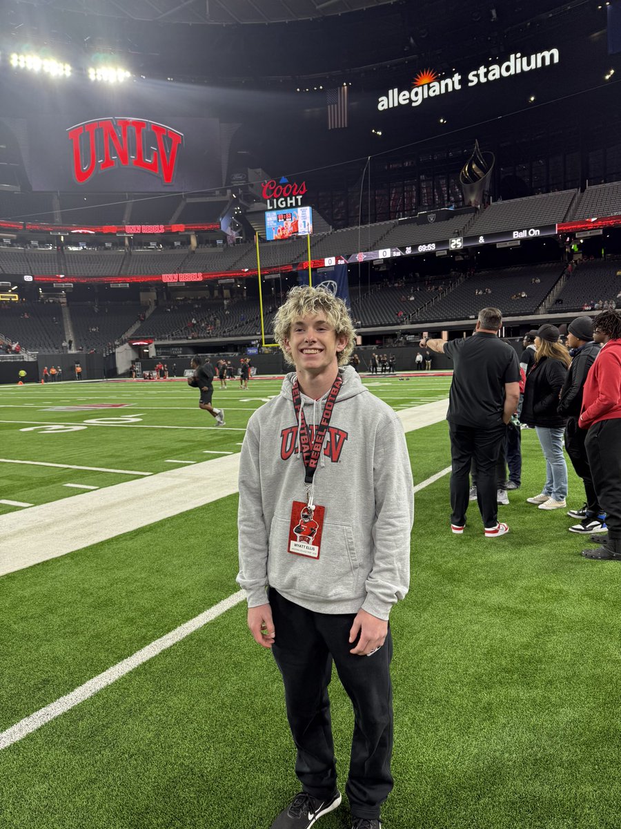 Wyatt Ells (@wyattells) on Twitter photo I had a great time at my unofficial recruit prospect visit at UNLV. Thank you <a href="/Coach_Odom/">Barry Odom</a> for the opportunity looking forward to talking to you again soon! <a href="/unlvfootball/">UNLV Football</a> @VaughtCoach <a href="/toddbusot/">Todd Busot</a> <a href="/RecruitingACP/">ACP Recruiting</a> <a href="/ZachBowers00/">Coach Bowers</a> <a href="/CoachBartz/">Coach_Bartz</a> <a href="/christianearlss/">christian earls</a> <a href="/AcpBoosters/">ACPFootballBoosters</a> I had a great time at my unofficial recruit prospect visit at UNLV. Thank you <a href="/Coach_Odom/">Barry Odom</a> for the opportunity looking forward to talking to you again soon! <a href="/unlvfootball/">UNLV Football</a> @VaughtCoach <a href="/toddbusot/">Todd Busot</a> <a href="/RecruitingACP/">ACP Recruiting</a> <a href="/ZachBowers00/">Coach Bowers</a> <a href="/CoachBartz/">Coach_Bartz</a> <a href="/christianearlss/">christian earls</a> <a href="/AcpBoosters/">ACPFootballBoosters</a>