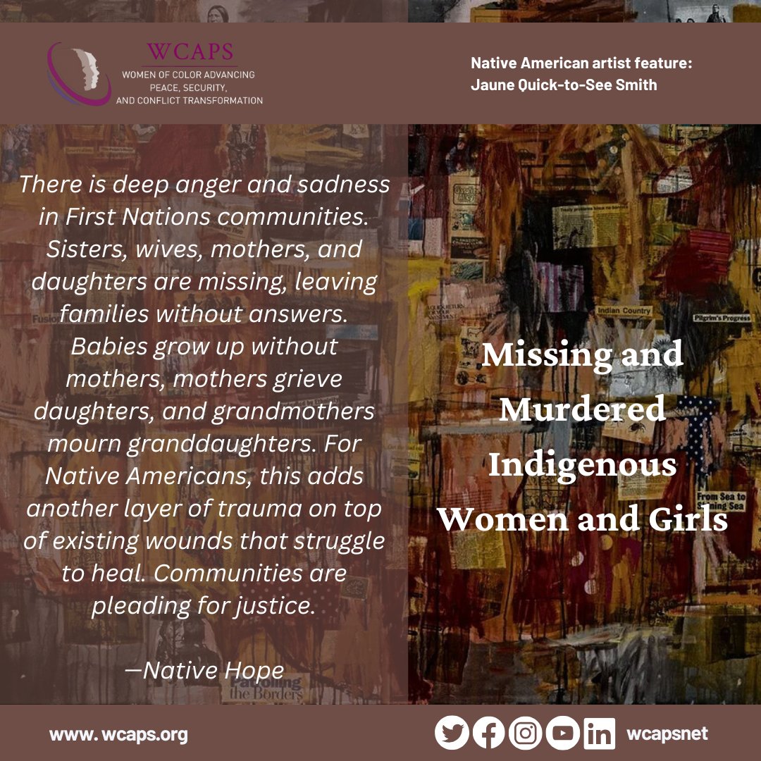 WCAPSnet's tweet image. Native women carry both trauma and resilience. They’ve endured cultural loss, land dispossession, and violence—yet rise to reclaim their voices and rights. Join us in honoring their strength and unwavering advocacy.
#WCAPS #IndigenousPride