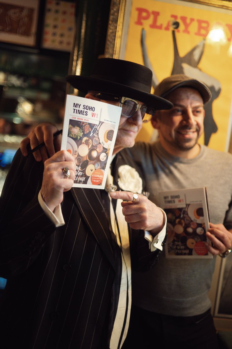 Kai aka The Soho Girl (@thesohogirl) on Twitter photo Wishing my favourite West End artist <a href="/SohoGeorge/">George Skeggs Robert Henry</a> a very Happy 81st Birthday! Thank you for your creativity, encouragement and genuine friendship over the years!… I can’t wait to have you on the cover of <a href="/mysohotimes/">MY SOHO TIMES</a> magazine soon 🥳💛💫
#soho #westend #sohoicon <a href="/DaisyGreenFood/">Daisy Green Coll.</a> Wishing my favourite West End artist <a href="/SohoGeorge/">George Skeggs Robert Henry</a> a very Happy 81st Birthday! Thank you for your creativity, encouragement and genuine friendship over the years!… I can’t wait to have you on the cover of <a href="/mysohotimes/">MY SOHO TIMES</a> magazine soon 🥳💛💫
#soho #westend #sohoicon <a href="/DaisyGreenFood/">Daisy Green Coll.</a>