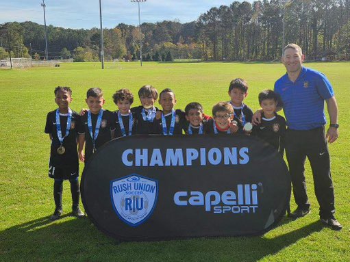 Congratulations to the AFU U8 Elite 1 boys’ team coached by Gregg Tavani on winning the Rush Union Tournament this past weekend.
They played well as a team, and scored many golazos! ⚽️ #weareafu