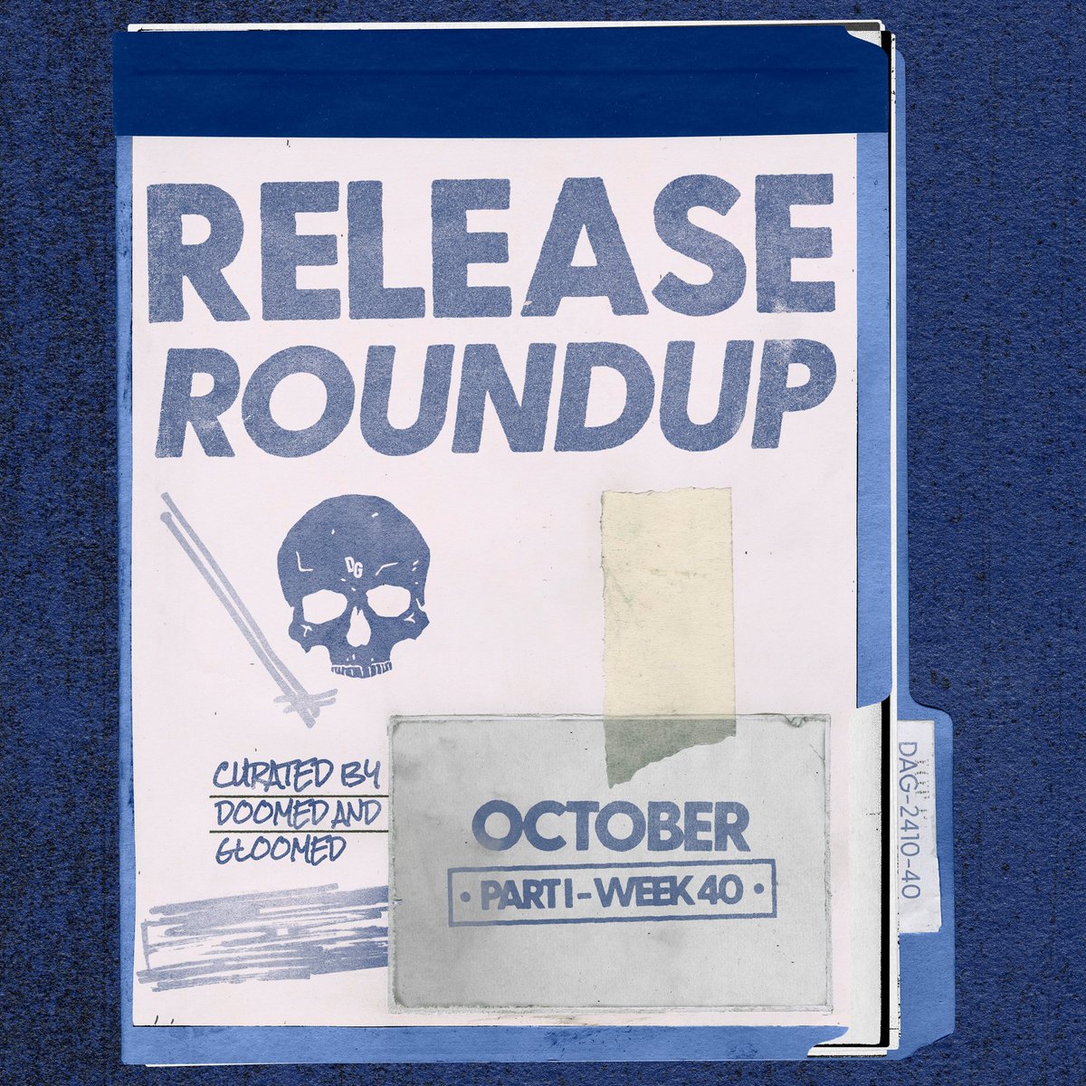 RELEASE ROUNDUP
OCTOBER - PART I
Part one of the October roundup. Post with list and Bandcamp and playlist links available here:
doomedandgloomed.beehiiv.com/p/release-roun…

#newreleases #newmusic #newmusicalert #releaseroundup #heavymusic #extrememusic #extrememetal #darkmusic #music #musiclist