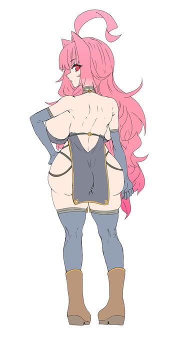 四肢切断博士の後ろ姿どうなってんの?って思って描いたってのは建前で、博士のデカケツ描きたかった。 