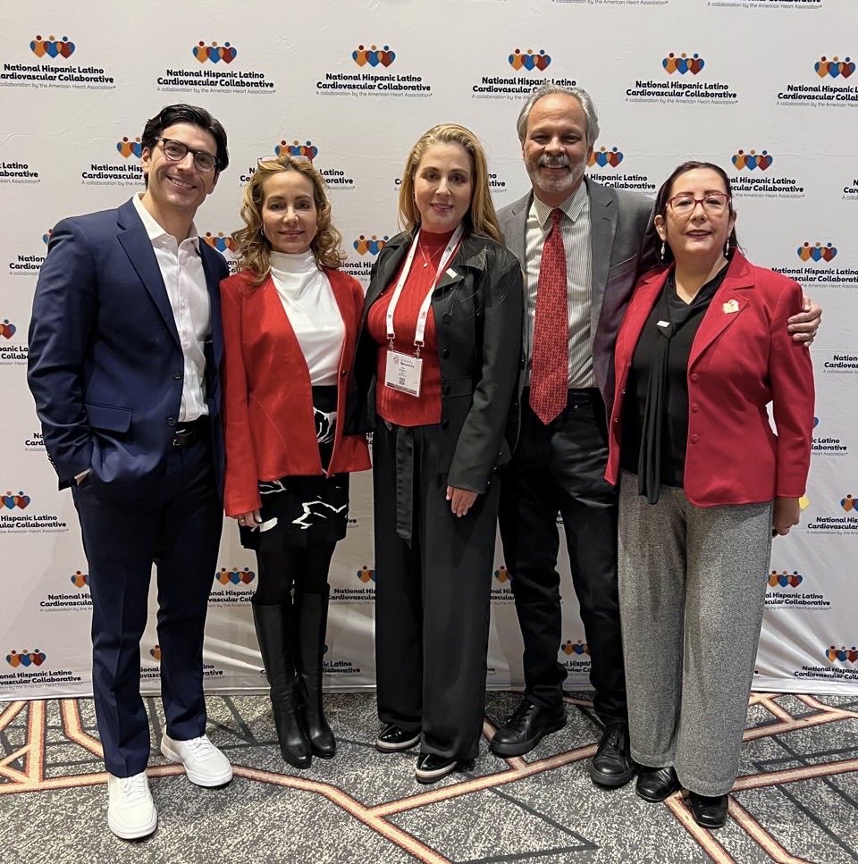 GoRedLatino's tweet photo. National Hispanic Latino Cardiovascular Collaborative Symposium @ #AHA24 in Chicago with ⁦@SIAC_cardio⁩ ⁦@DrMauricioGon⁩ ⁦@Jcontreras75⁩ #NHLCC https://t.co/e5mKGvdOSl