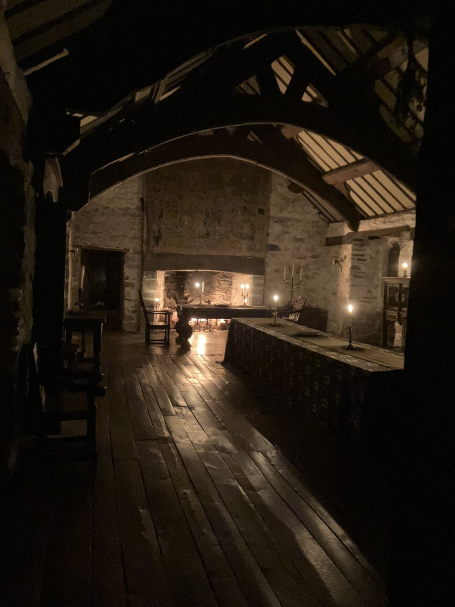Tonight, we’re adjusting to the silence of the season, delving ever deeper into this memory box of a house. No need for costumes here: the year is 1536 and Anne Boleyn is dead.