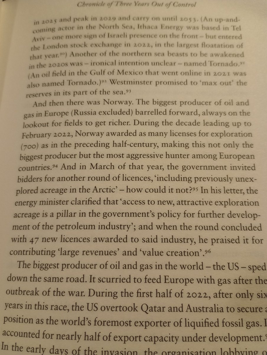 Norway awarded as many exploration licenses in the North Sea from 2012-2022, as in the preceding half century. From Overshoot, 2024 (Malm &amp; Carton)