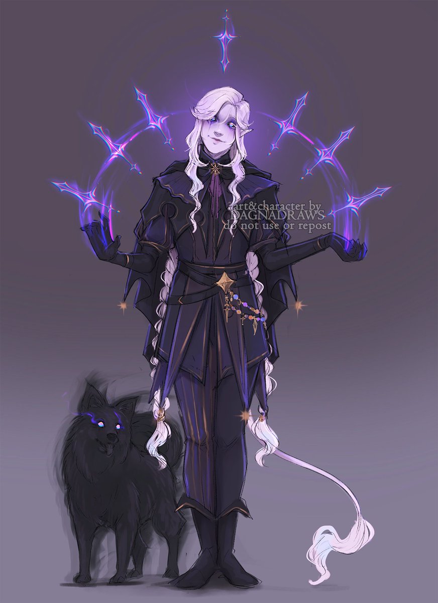 Reverie's true form 🎭✨

#dnd #dndart #dndcharacter