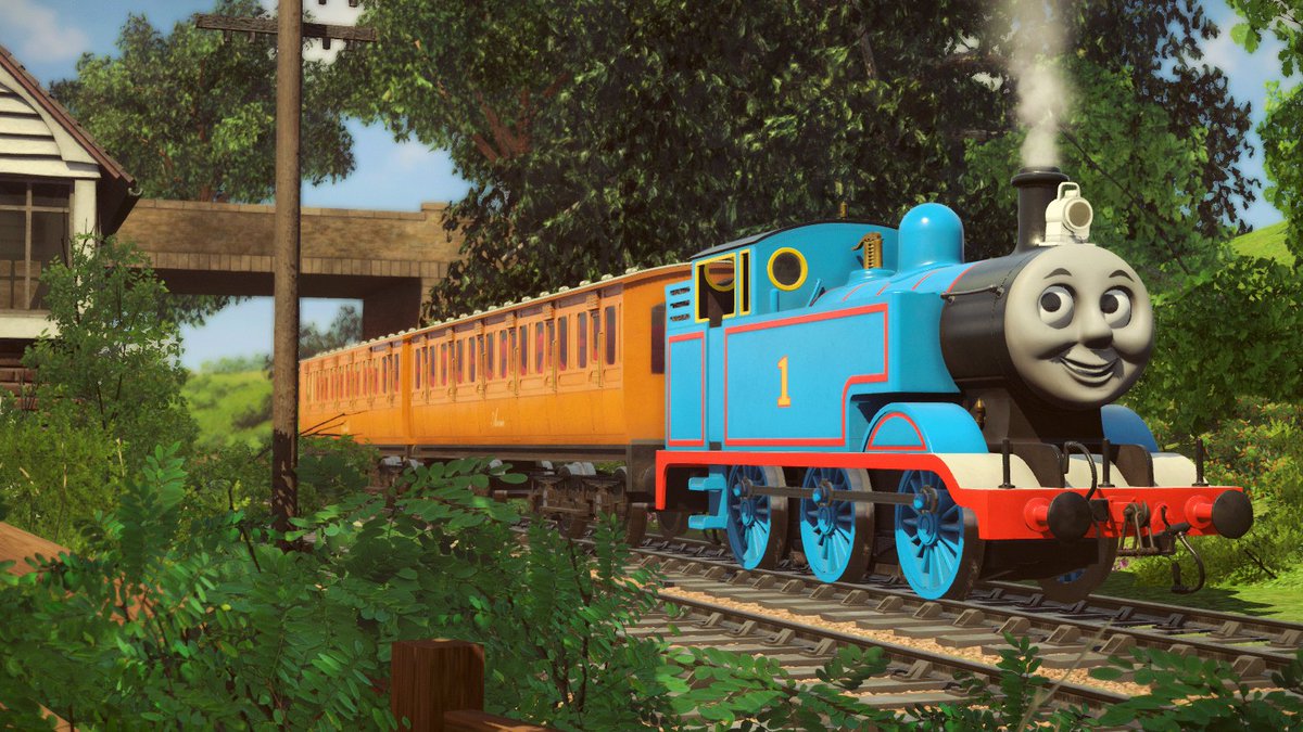 Railway_Sparr0w's tweet image. &quot;I can go forward &amp;amp; backwards without a care in the world because of MY push-pull gear!&quot; Thomas boasted to no one in particular.
&quot;We know dear&quot; Annie began rolling her eyes &quot;But you couldn&apos;t do it without OUR gear too&quot;
&quot;Nor without your driver in MY cabin&quot; Clarabel chortled.