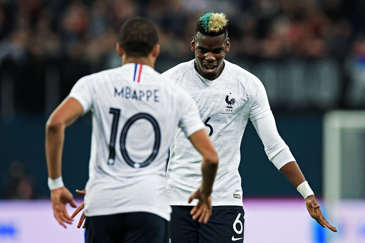 _BeFootball's tweet photo. La France n'avait plus marqué sur coup-franc direct depuis 2018, c'était Paul Pogba face à la Russie 🤯

6 ans d'attente 😳⌛️ https://t.co/aYjNE4ktX6