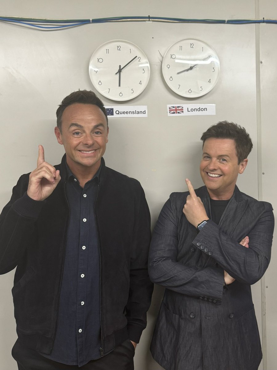 antanddec's tweet photo. Almost showtime 🤩 https://t.co/cs5trN0AEN