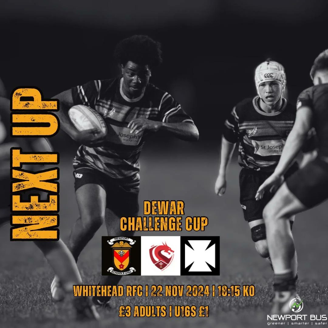 Friday night is massive for @NPTschools15. Please pack out Whiteheads RFC as we look to progress in both competitions. These lads have put Newport back on the map couldn't prouder. We will give it everything 👊🧡🖤

<a href="/WRU_Community/">WRU Community - Wrth galon y genedl</a> @DragonsHUBs <a href="/Christo11590925/">Christopher Cornford 🏴󠁧󠁢󠁷󠁬󠁳󠁿</a>
