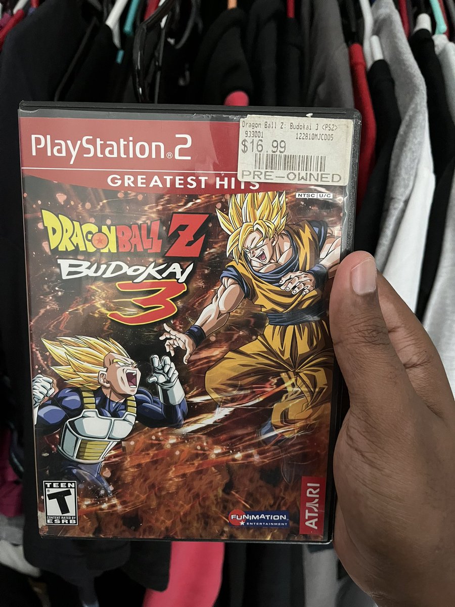TafariTV's tweet image. Happy 20th Budokai 3
Lowkey the original cover I think is better 
#Budokai #DragonBallZ