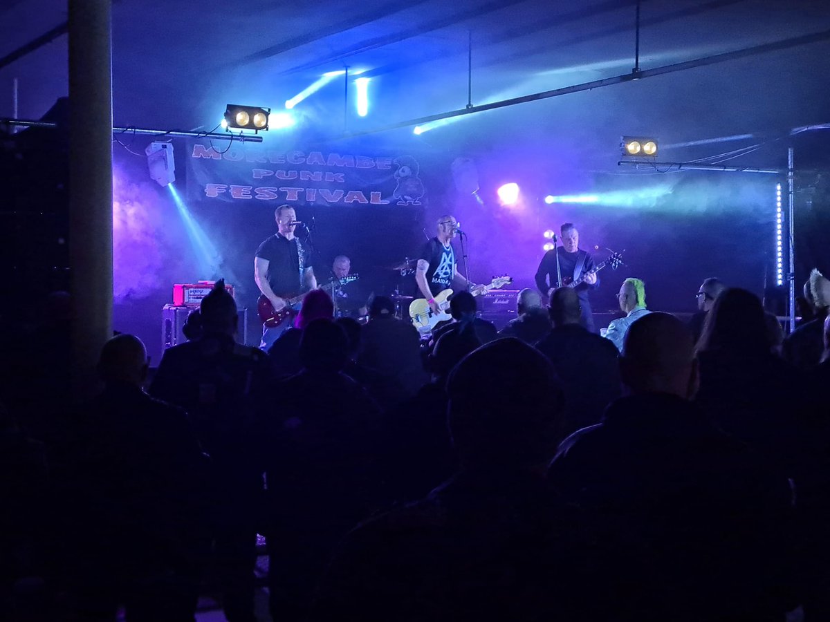Nice one Morecambe punk festival, we had a fucking blast!!!