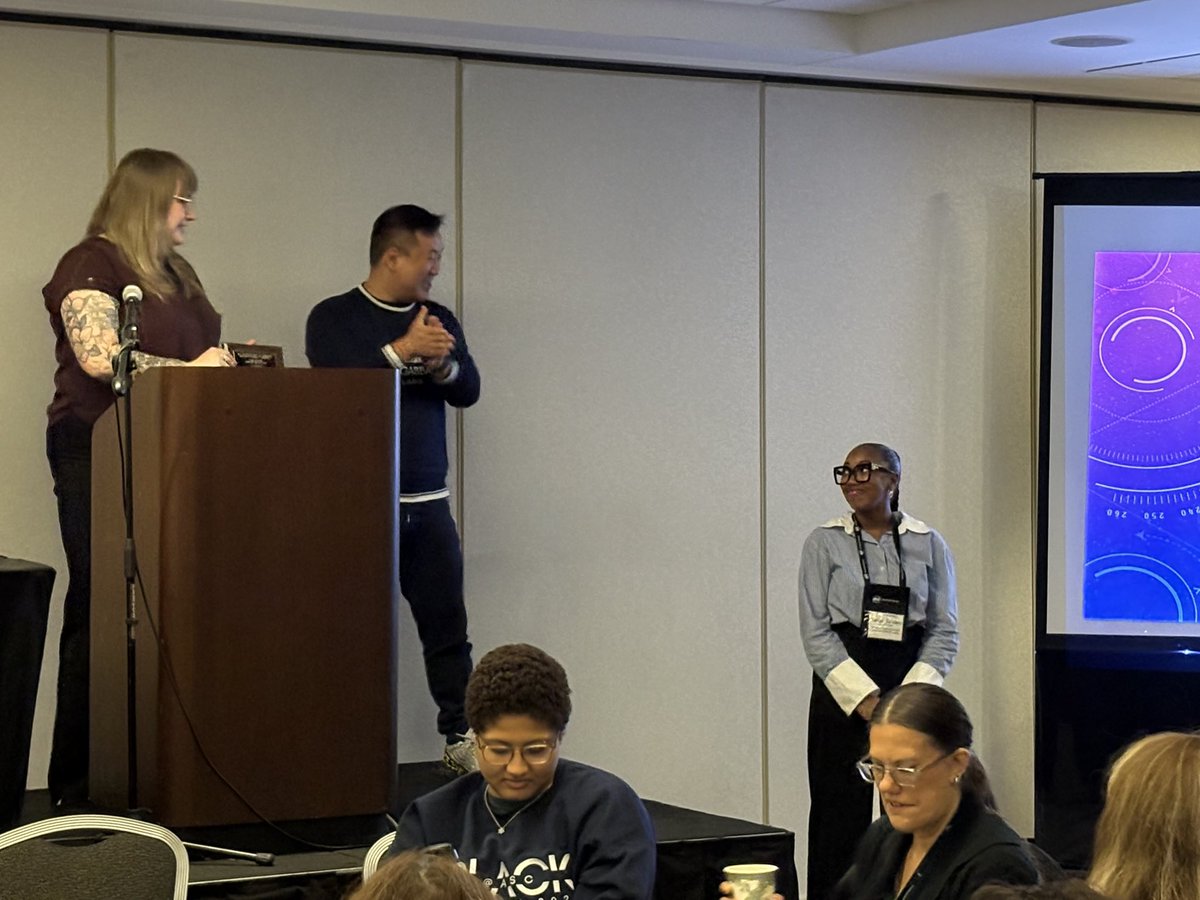 I did not take nearly enough photos at #ASC2024 this year, but I am so thankful to have received awards from ASC &amp; the DFC. Also, shoutout to everyone who poured positive words of affirmation into me at the conference. I feel so appreciated and love sharing this journey w/ you❣️