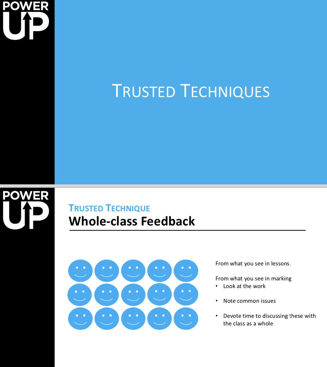 Rather than spend more and more hours trying to craft better written feedback, focus instead on high-quality verbal feedback, during class time. 

The Trusted Technique, ‘Whole-class Feedback’, can help👇