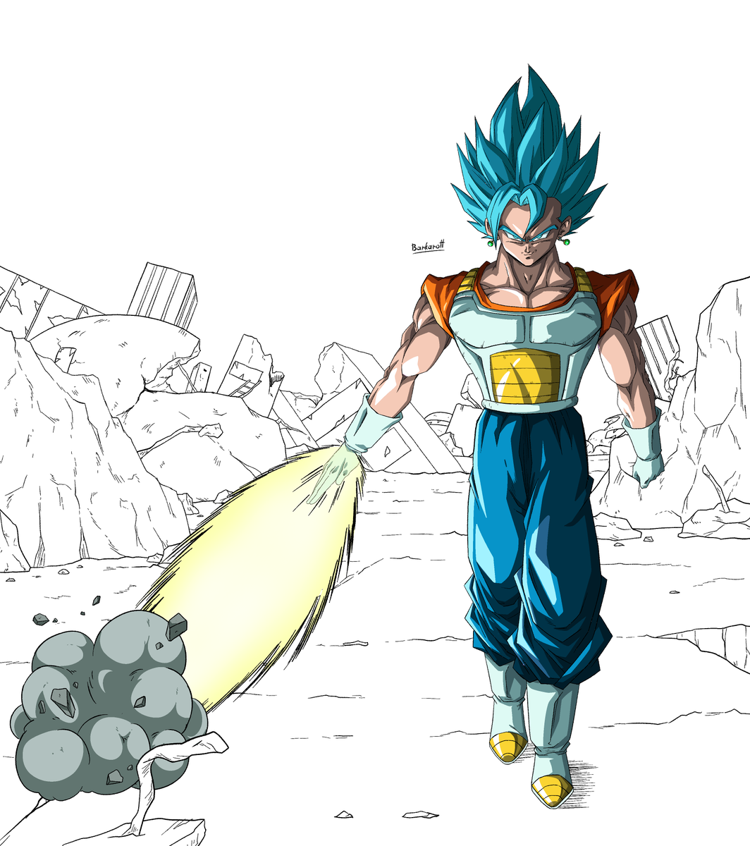 Barkarott's tweet photo. vegito ^^ https://t.co/T91dy72b80