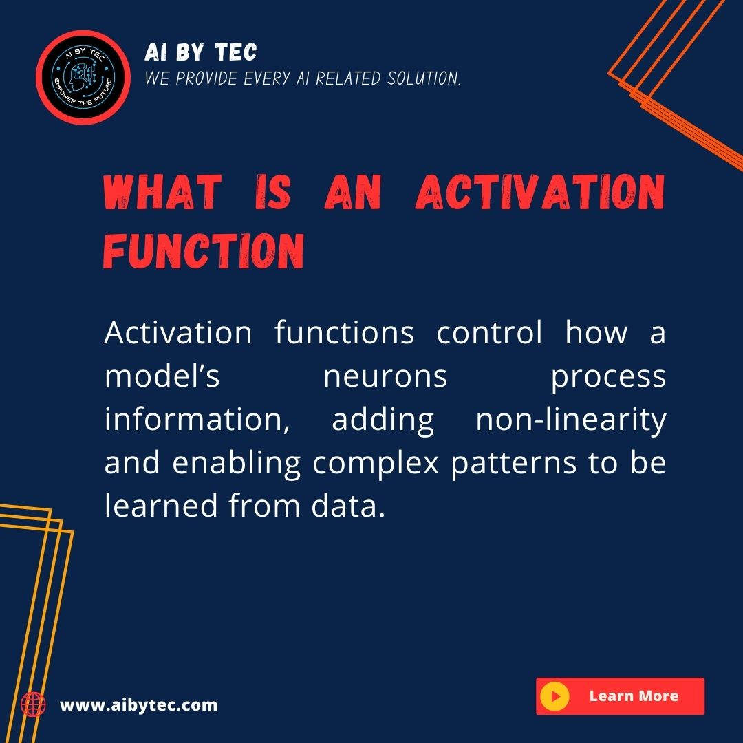 AI_BY_TEC's tweet image. Unlock your model&apos;s potential by selecting the ideal activation function! Enhance performance and accuracy with the right choice. 
#MachineLearning #AI #ActivationFunctions #DeepLearning #DataScience