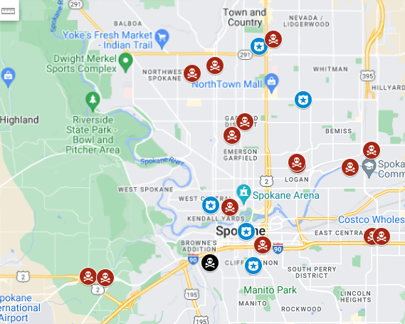 WAStateHomicide's tweet photo. With 15 homicides in the City of Spokane this year, they are on pace to end this year very close to the 18 homicides reported in 2023
#homicide #murder #spokane #murdermap #washingtonstatecrime #first48 https://t.co/0QyqLvKmNp