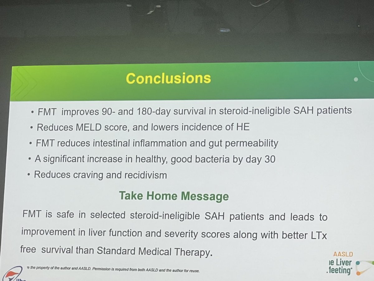 Anand V Kulkarni (@anandvkulkarni2) on Twitter photo Prof. Shiv Sarin presenting data on FMT in Alc hep. Excellent survival benefit and reduction in severity scores . <a href="/ApurvaPande4/">Apurva Pande</a> <a href="/rabataller/">Ramon Bataller</a> #livertwitter #TLM24 <a href="/AASLDtweets/">AASLD</a> Prof. Shiv Sarin presenting data on FMT in Alc hep. Excellent survival benefit and reduction in severity scores . <a href="/ApurvaPande4/">Apurva Pande</a> <a href="/rabataller/">Ramon Bataller</a> #livertwitter #TLM24 <a href="/AASLDtweets/">AASLD</a>