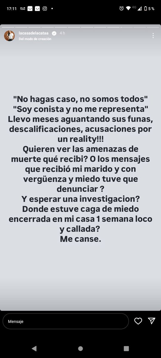 carrrrrrrlis's tweet photo. En 3 fotos podemos ver lo que son las #conistas lo que genera su #Granconstanza @ConyCapelli  pucha que es buena para salir a desmentir cosas pero es una real cobarde en salir a dar cara en el odio y matonezco que provoca una vergüenza el fandom más mierda que existe https://t.co/mL2C61yaGs