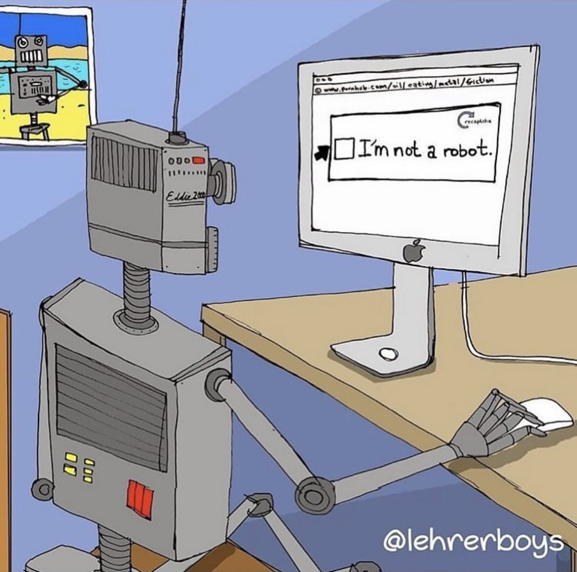 Robo-Discrimination is real. End robo-oppression now.