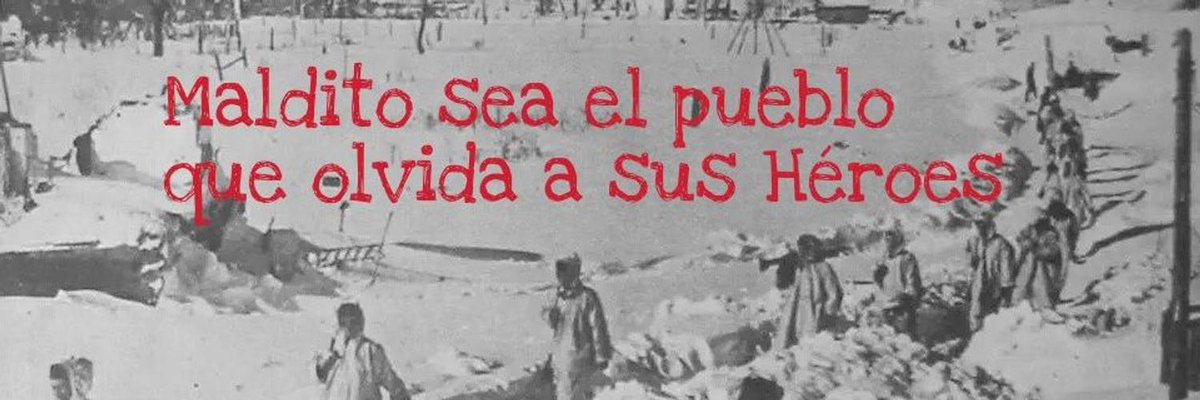 250divisionazul's tweet photo. Maldito sea el pueblo que olvida a sus héroes.

#DivisiónAzul https://t.co/IONHr0qm1x