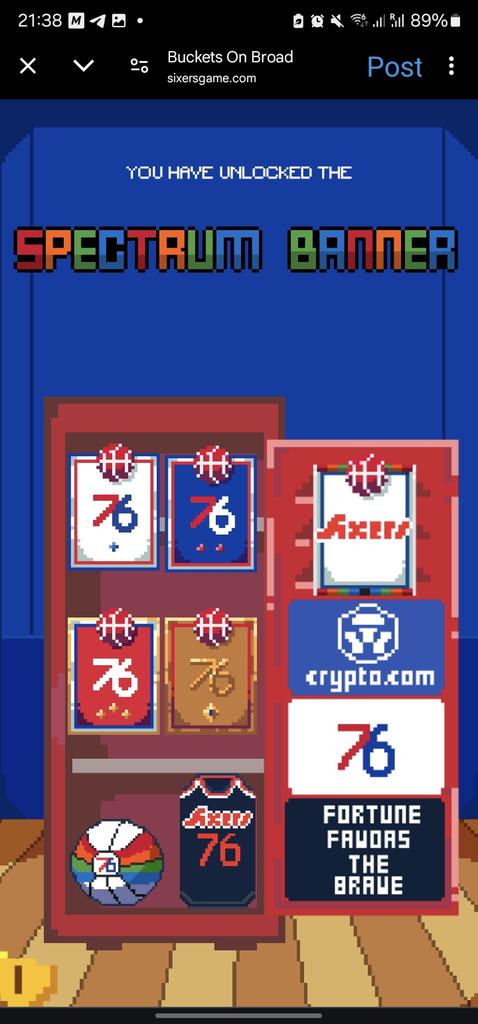 ngngdhd0l's tweet photo. @JoelEmbiid @cryptocom Scored π #CryptoHoops #Sixers #CryptoComNFT https://t.co/7Th63ZpkKa