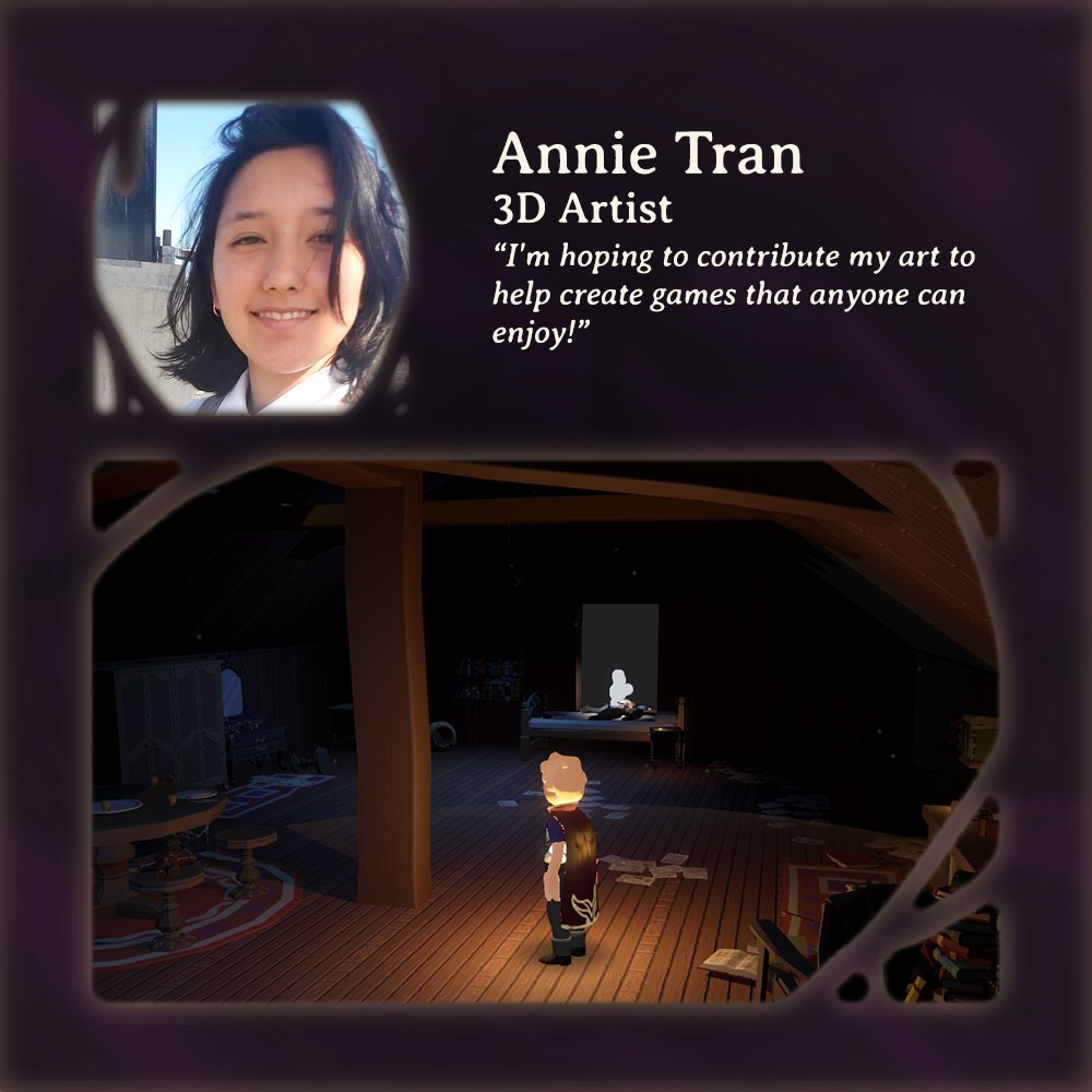 This week's spotlight is all about 3D Artist Annie Tran! Whether she's 3D modeling or set dressing, Annie's always bringing her A-Game to our game💪

Read about her on our LinkedIn!
linkedin.com/posts/waxheart…