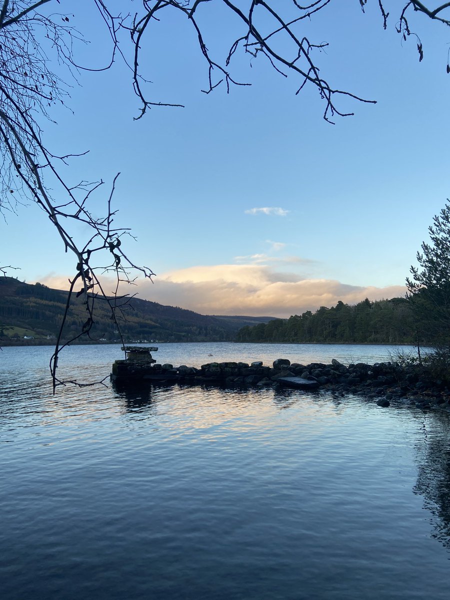There’s not much daylight in the Highlands at this time of year, but what there is, can be stunning. Loch Ness, of course.