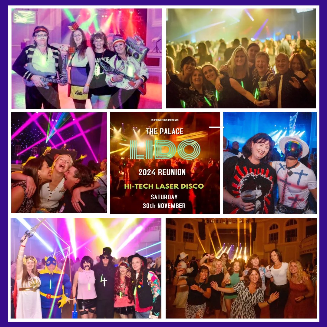 Oh Yeah! It’s That Time of the Year Again When ELS Get Their Lasers Out and Neil and Pete Get To Play The Huge LIDO Tunes 🎼🔥