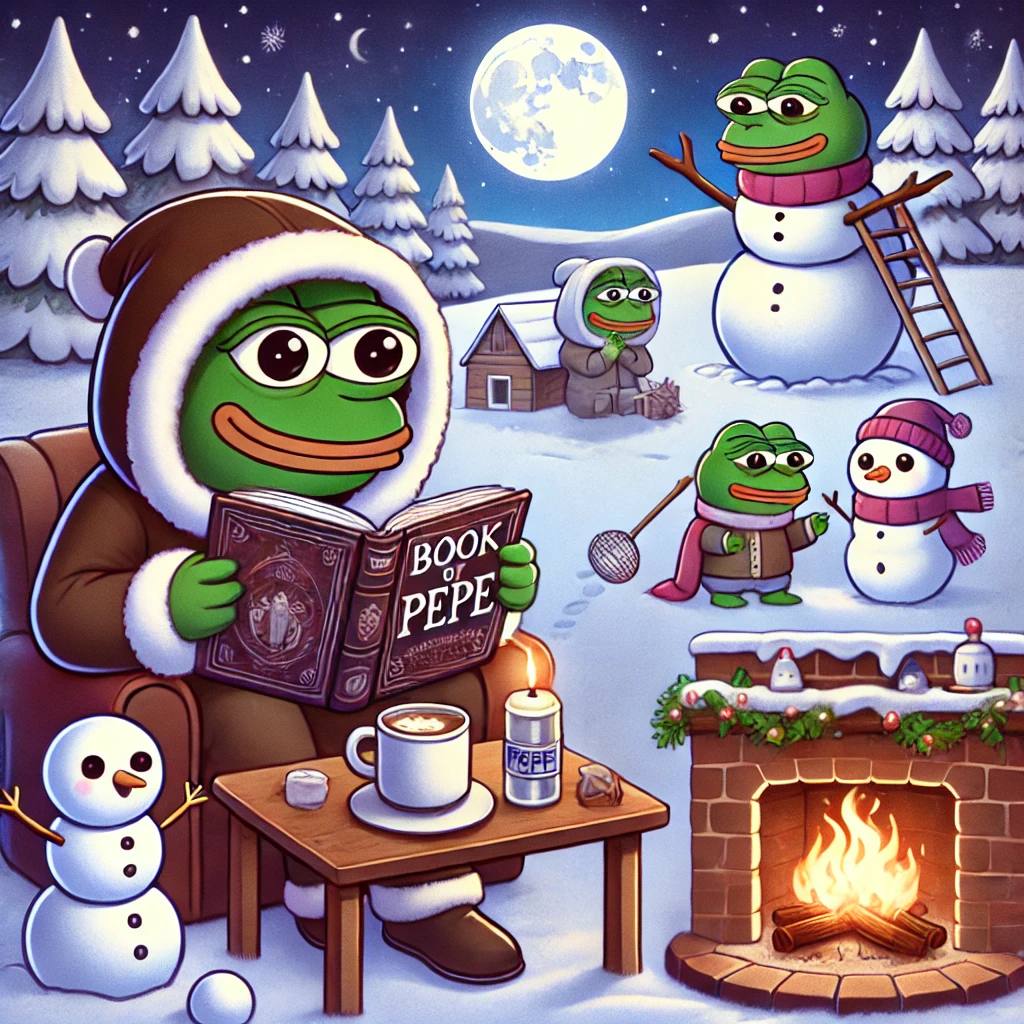 Sit back this winter and enjoy some hot coco while indulging in everyone's favourite book! #bome #pepe
