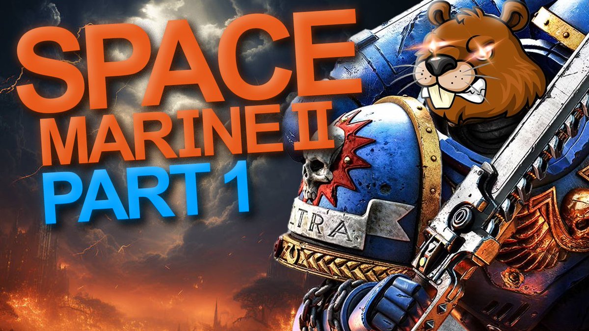 TriangleFace78's tweet image. Uncultured Warhammer 40k newbie plays Space Marine 2 campaign! BLOOD FOR THE BLOOD GOD (right? 👀)!

youtu.be/V_Q8eoyW7uw