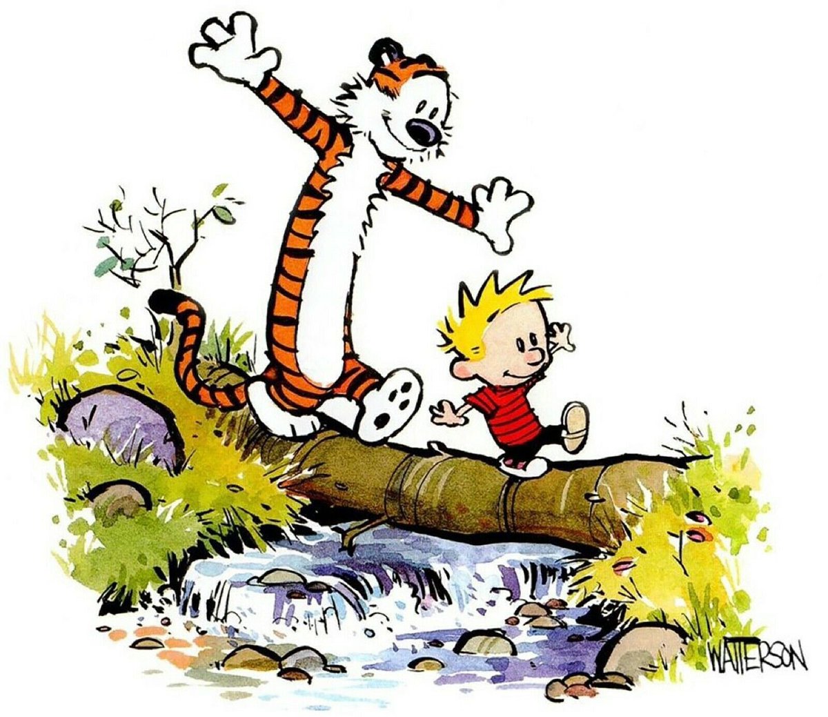 Calvin and Hobbes Fan Account tweet media
