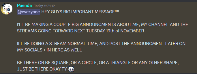 BIG ANNOUNCEMENT TUESDAY!!