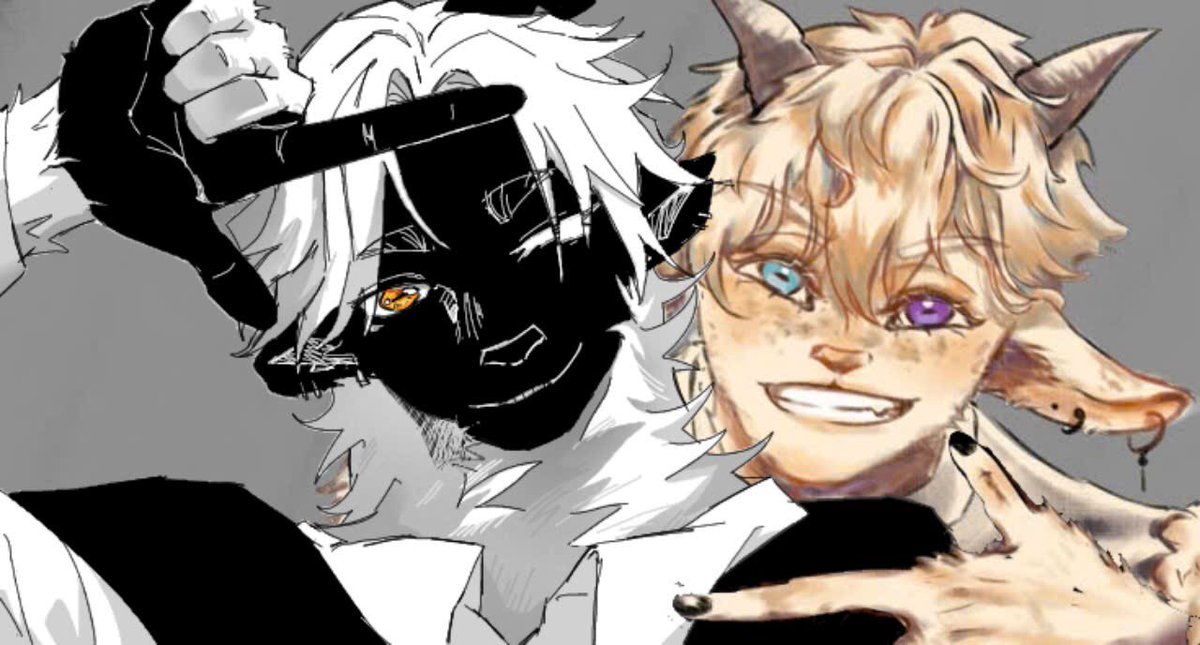 vbmaithi's tweet image. Drawing with my best friend
#art #FURRY  #digi