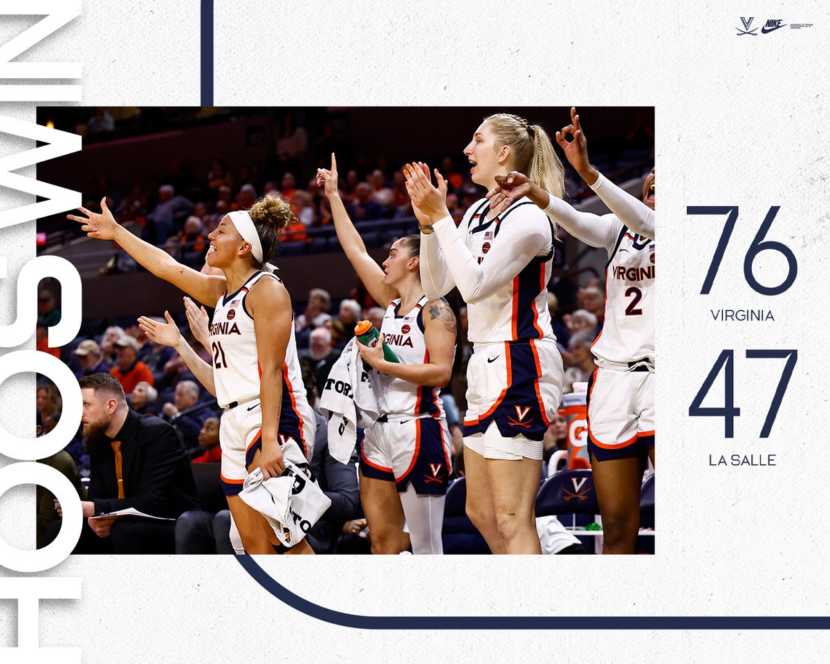 Virginia Women's Basketball (@uvawomenshoops) on Twitter photo HOOS WIN!
#GoHoos ๐ธโ๏ธ๐น #GNSL HOOS WIN!
#GoHoos ๐ธโ๏ธ๐น #GNSL