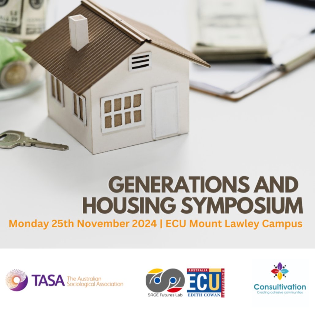 AustSoc's tweet image. Generational Tensions in Housing
How do housing challenges affect different generations? Join us for insightful discussions on the intergenerational dynamics of housing in Australia. Register here: tasa.org.au/content.aspx?p…
#GenerationalTensions #HousingDebate